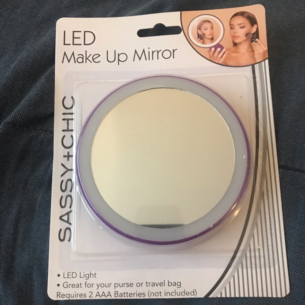 LED make up mirror